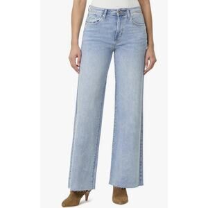 Kensie Jeans Women Sz 6/28 Kaya High Rise Wide Leg Vintage Luxe Frayed Hem 6 28